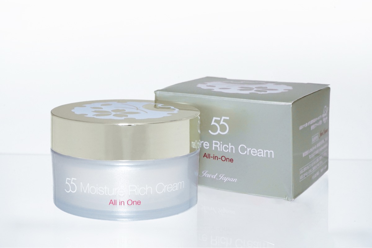 55 モイスチャーリッチクリーム 50g 外箱